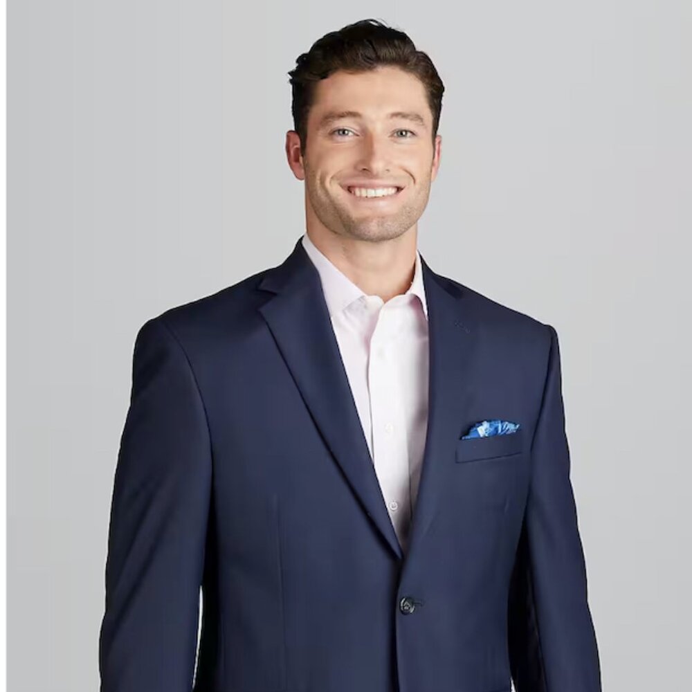 Jos. A.Bank Traveler Collection Traditional Fit Sportcoat-60R colour:bright navy